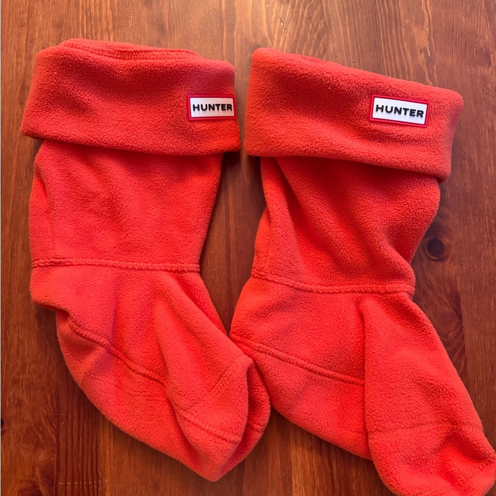 Hunter Vibrant Orange Boot Liners